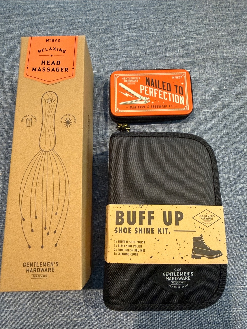 🥾Black Buff Up Shoe Shine Kit